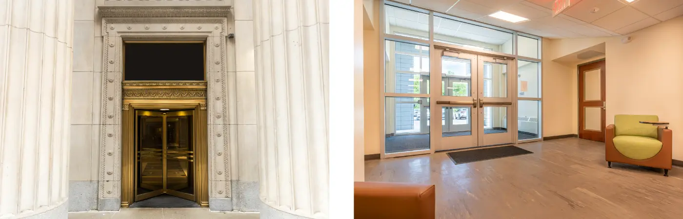 ニューヨークにある入口